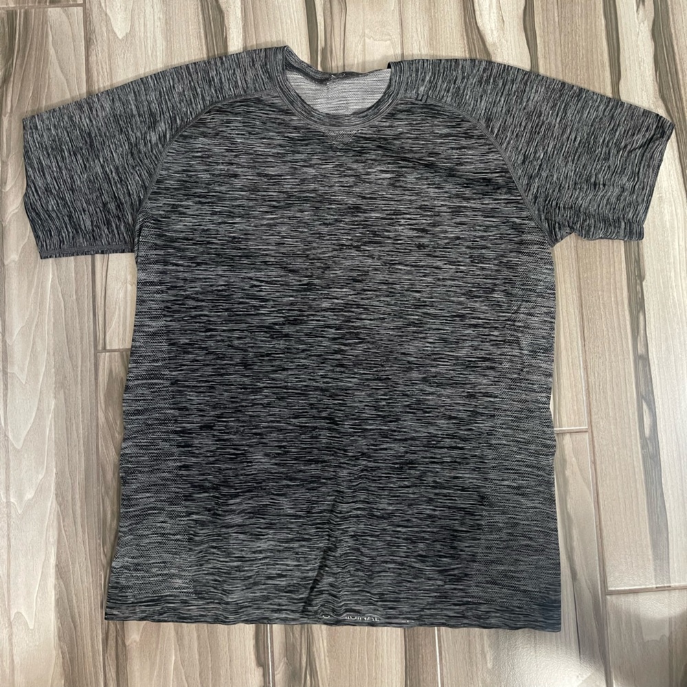 lululemon athletica grey Short Sleeve Metal Vent Tech Tee
